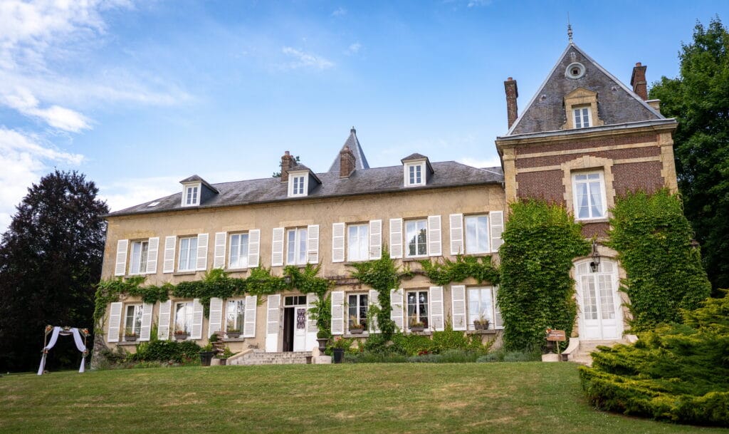 Château de Reilly vue depuis le parc