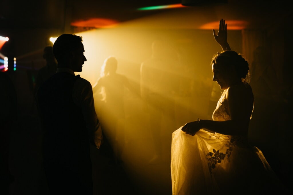La mariée danse seule aux Domaines de Gaston